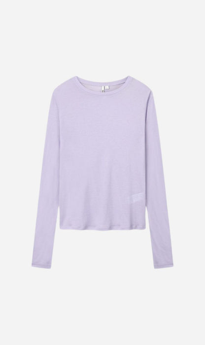 Tonywack | Wool Tencel Long Sleeve - Lavender