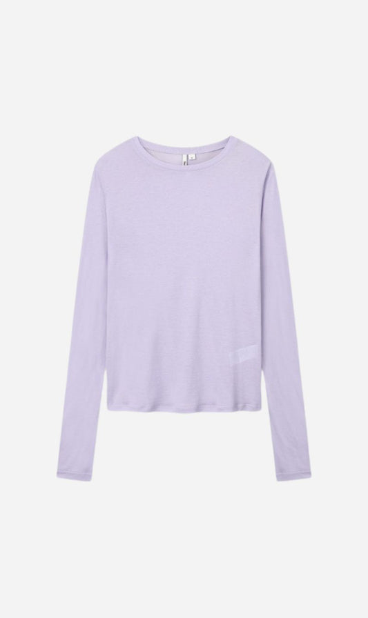 Tonywack | Wool Tencel Long Sleeve - Lavender