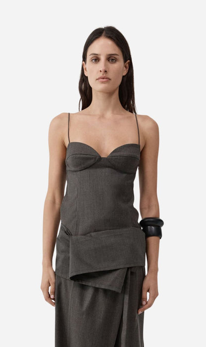 St Agni | Wool Cami - Mulch