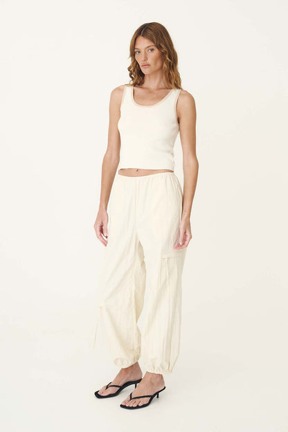 Rowie The Label | Trist Balloon Pants - Creme