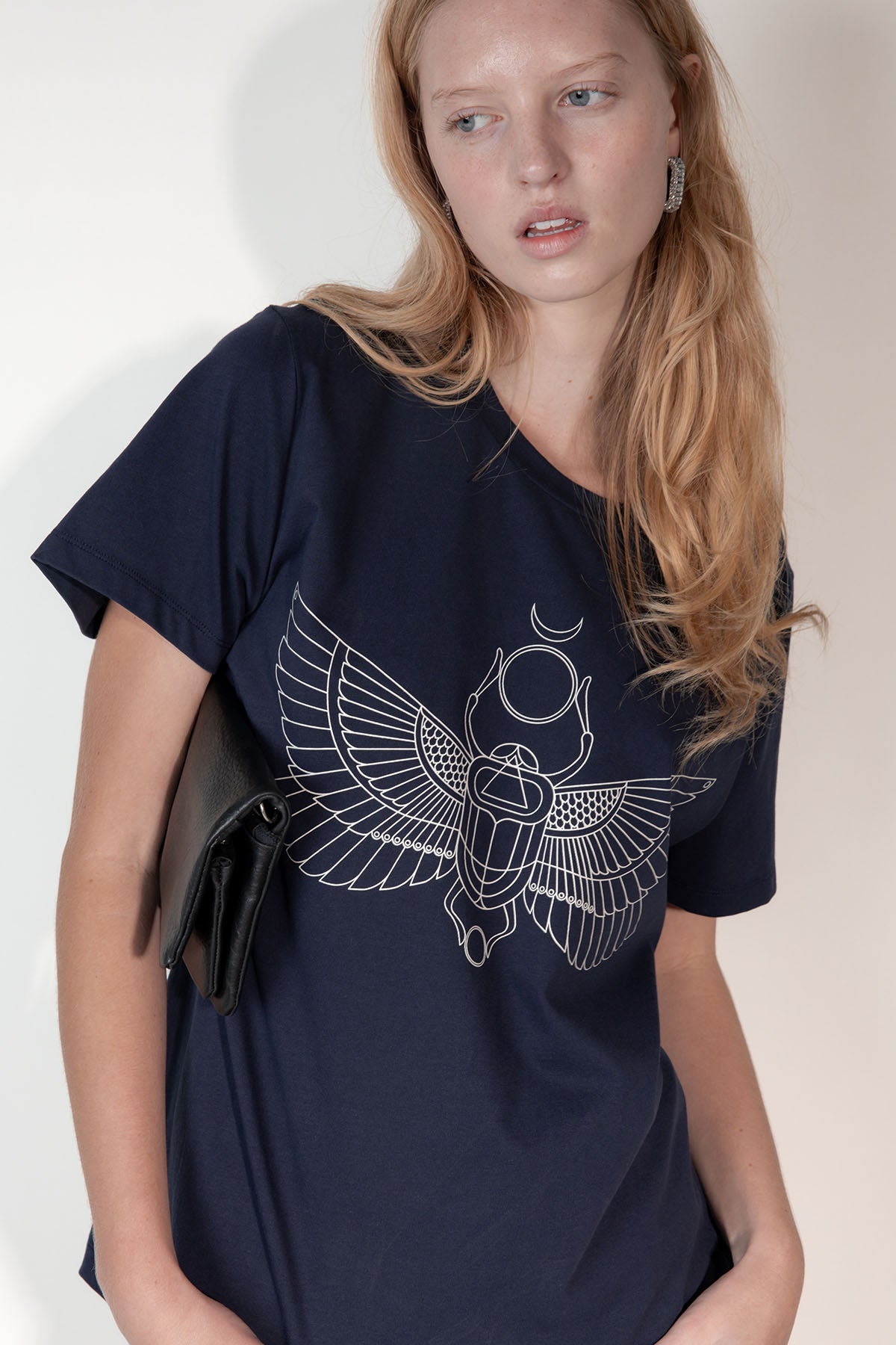 Knuefermann | Spirit Printed T - Dark Blue