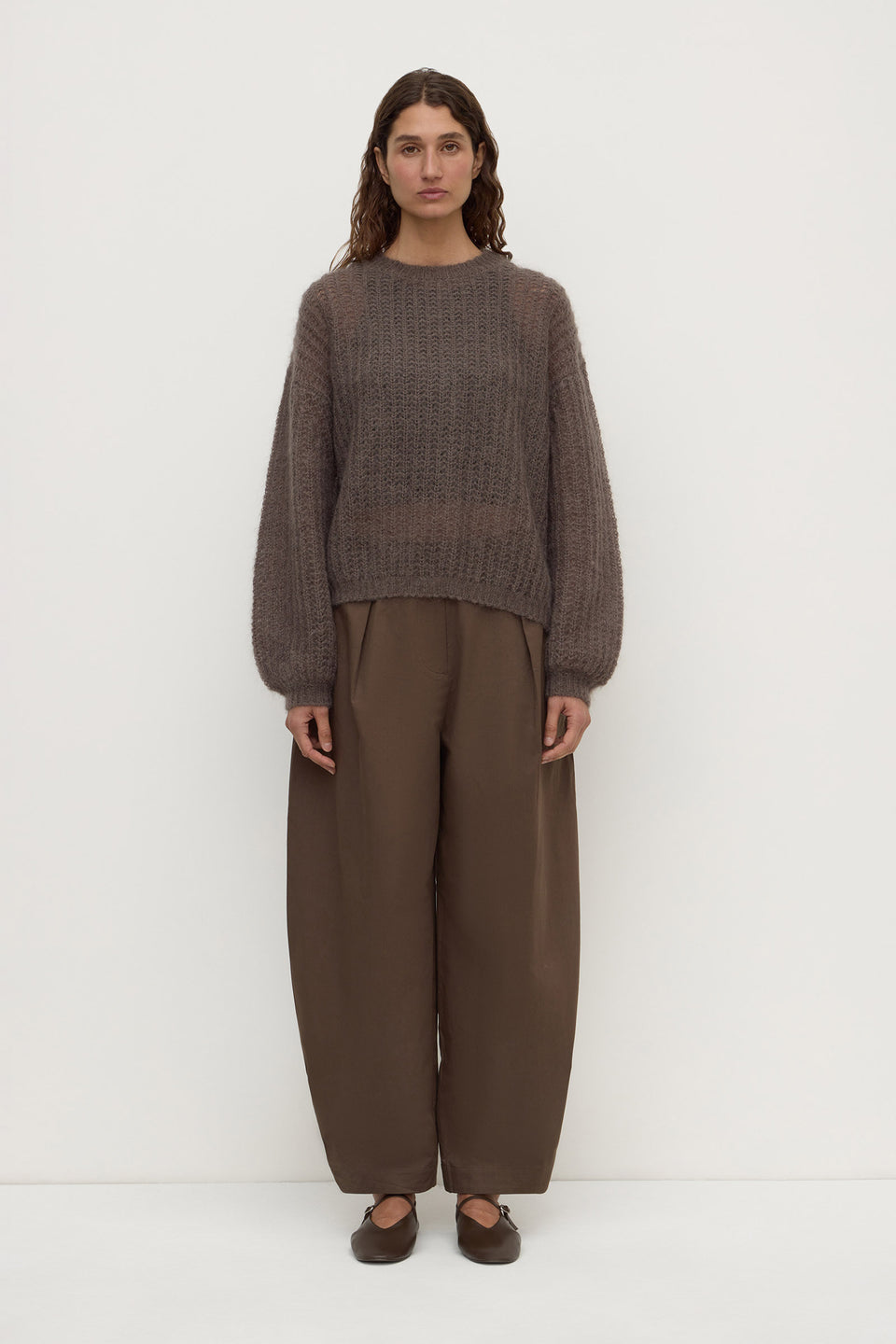 Assembly Label | Tulsa Mohair Knit - Bark
