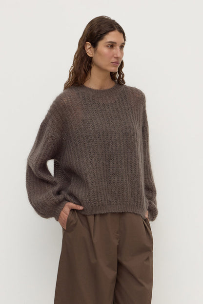 Assembly Label | Tulsa Mohair Knit - Bark