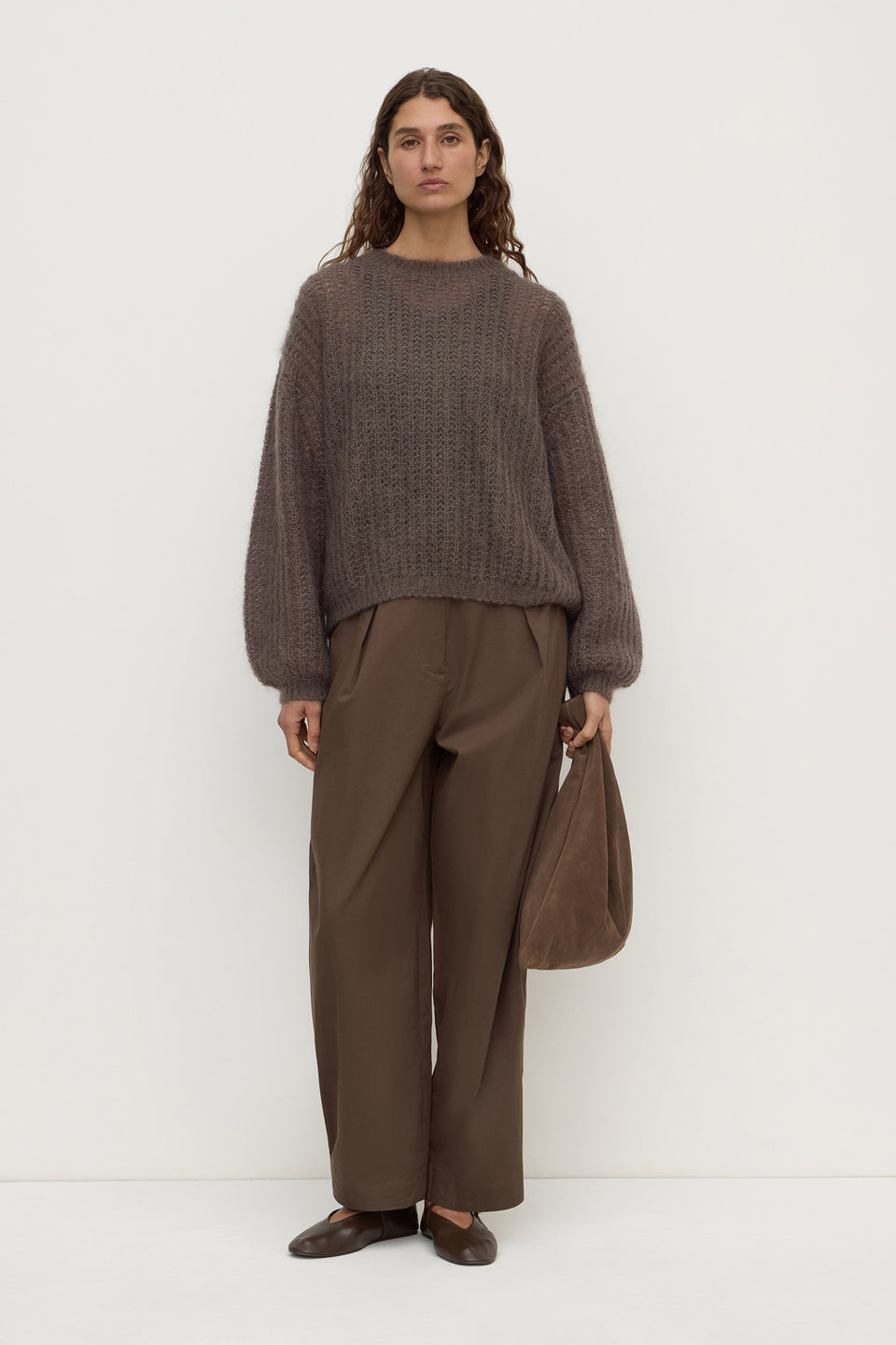 Assembly Label | Tulsa Mohair Knit - Bark