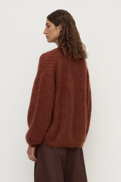 Assembly Label | Tulsa Mohair Knit - Burnt Amber