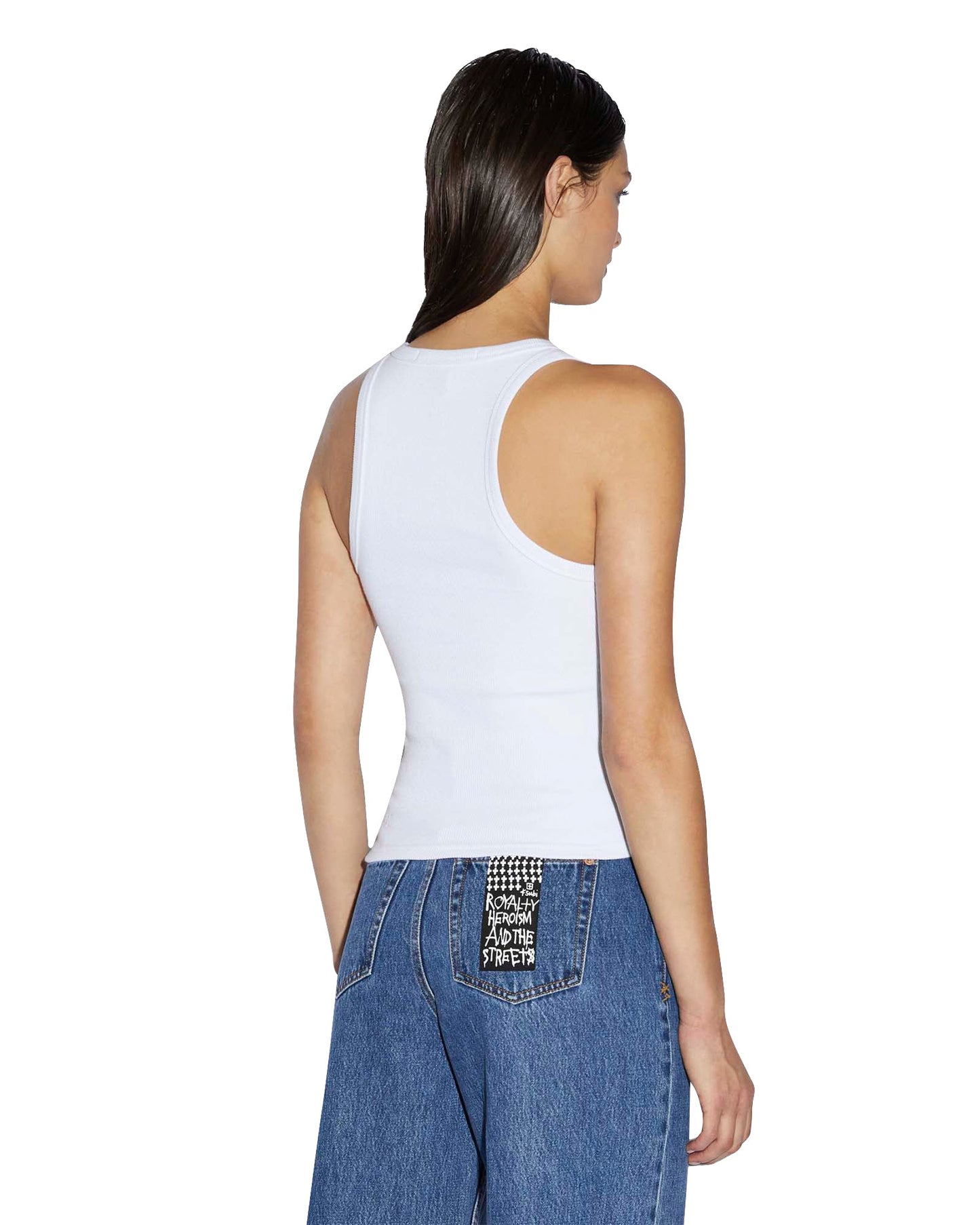 Ksubi | Stacked Origin Tank - White