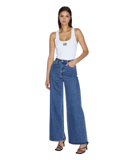 Ksubi | Stacked Origin Tank - White