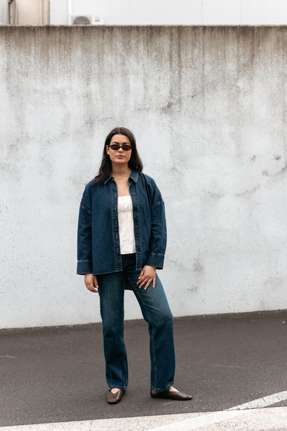 Marle | Classic Jean - Dark Wash 01