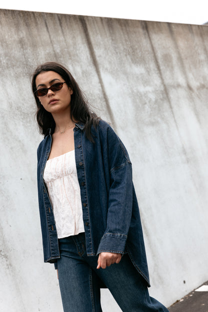 Marle | Jordy Shirt - Dark Wash 01