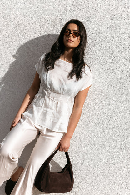 Marle | Gaia Top - Ivory