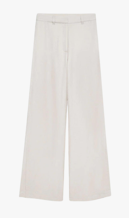 Anine Bing | Lyra Trouser - Dove Linen Blend