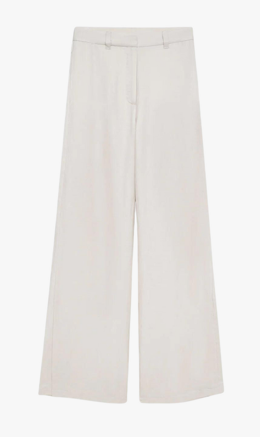 Anine Bing | Lyra Trouser - Dove Linen Blend