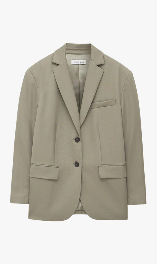 Anine Bing | Quinn Blazer - Green Khaki