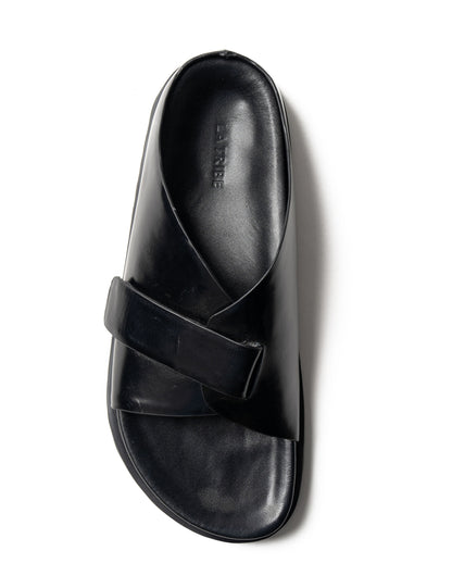 La Tribe | Velcro Strap Slide - Black