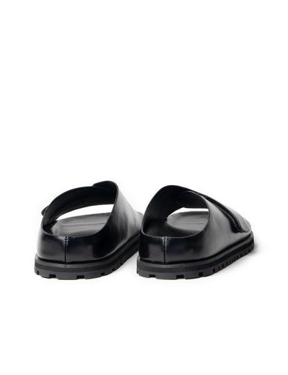 La Tribe | Velcro Strap Slide - Black