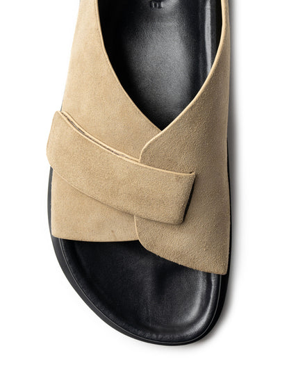 La Tribe | Velcro Strap Slide - Khaki
