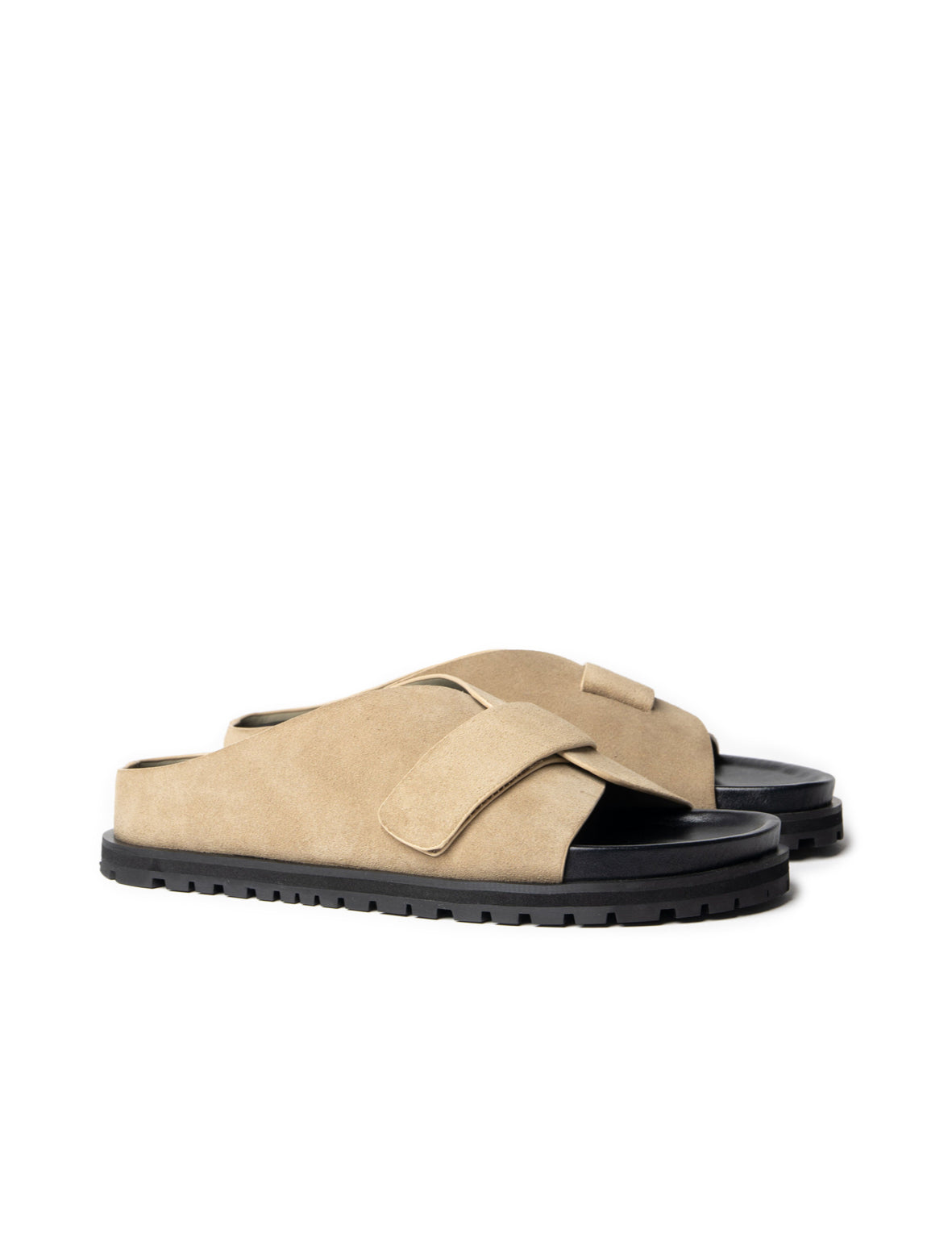 La Tribe | Velcro Strap Slide - Khaki