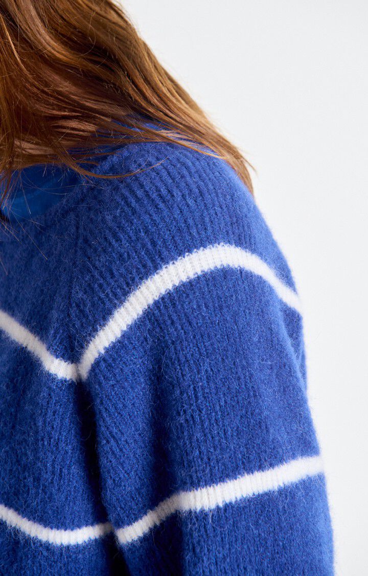 American Vintage | Vitow Pullover - Royal Blue / White Stripe