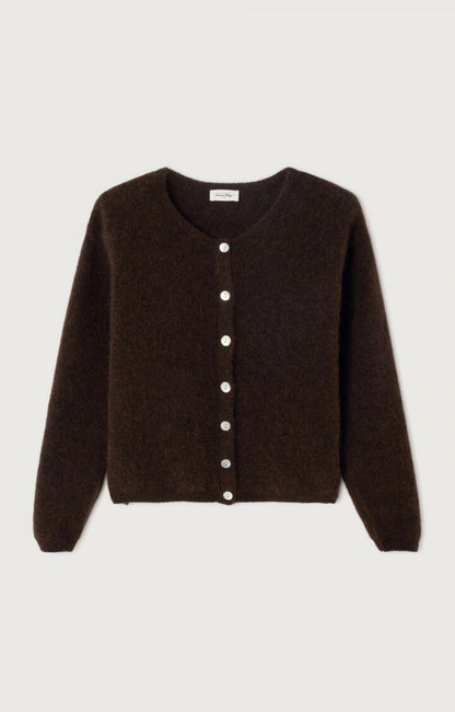 American Vintage | Vitow Cardigan - Coffee Melange
