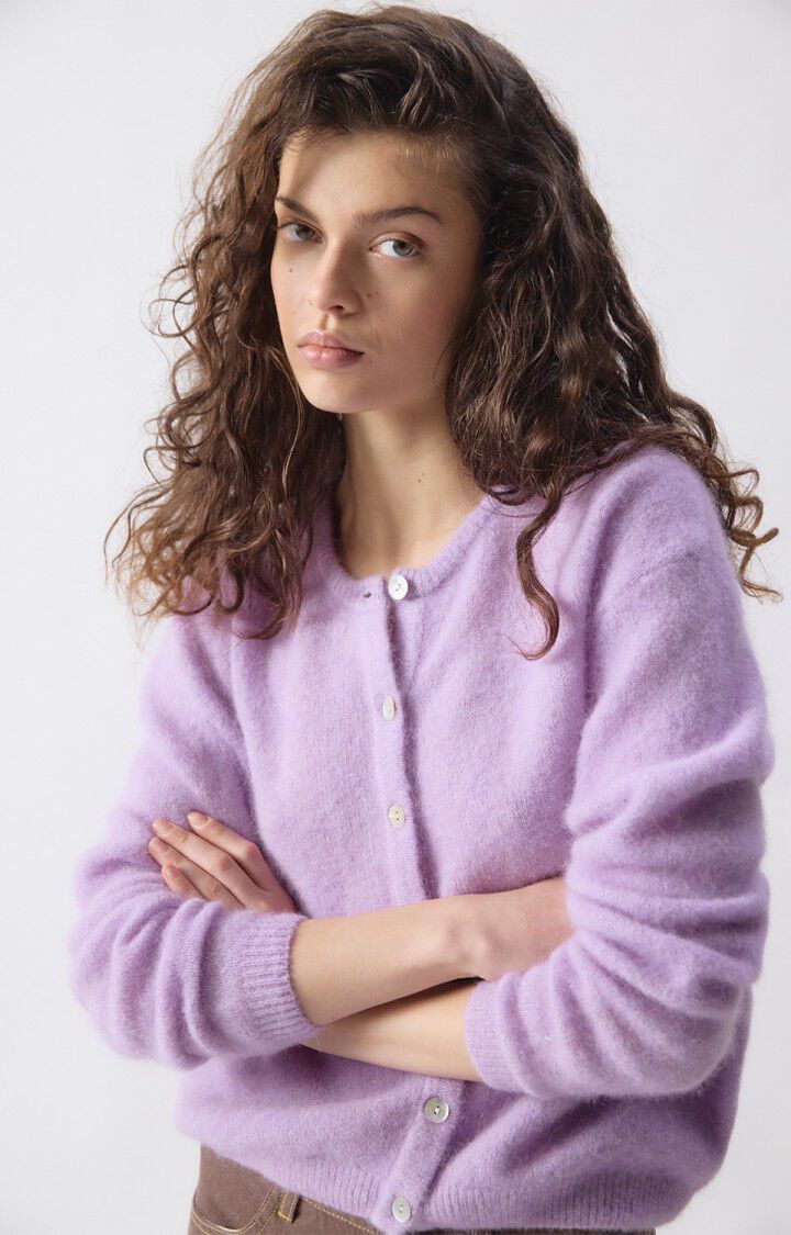 American Vintage | Vitow Cardigan - Lavender Melange