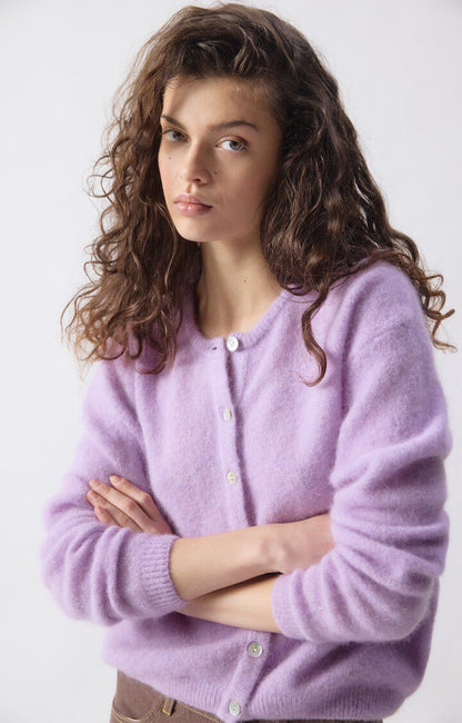 American Vintage | Vitow Cardigan - Lavender Melange