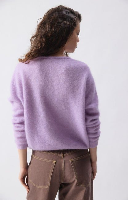 American Vintage | Vitow Cardigan - Lavender Melange