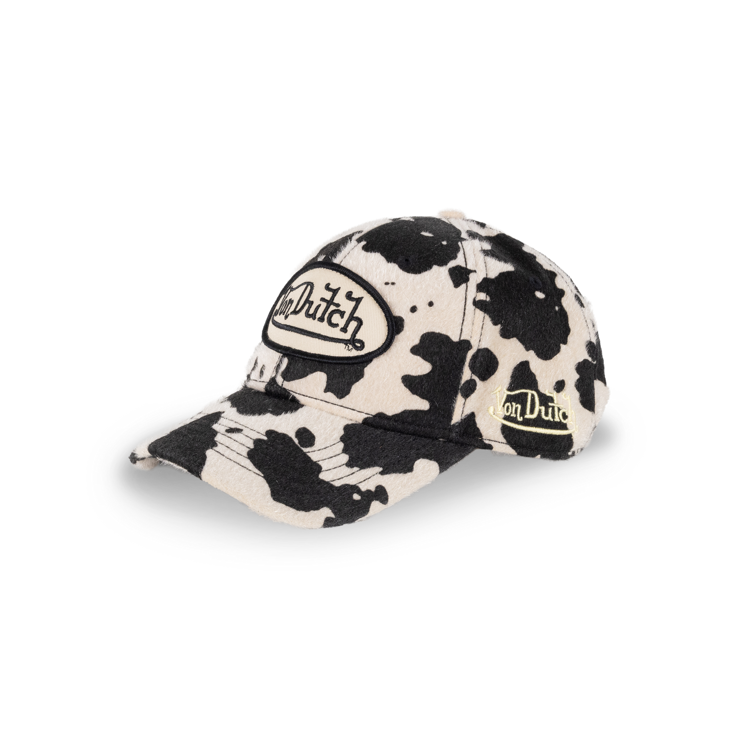 Von Dutch | Animal Skin Dad Cap - Beige / Black