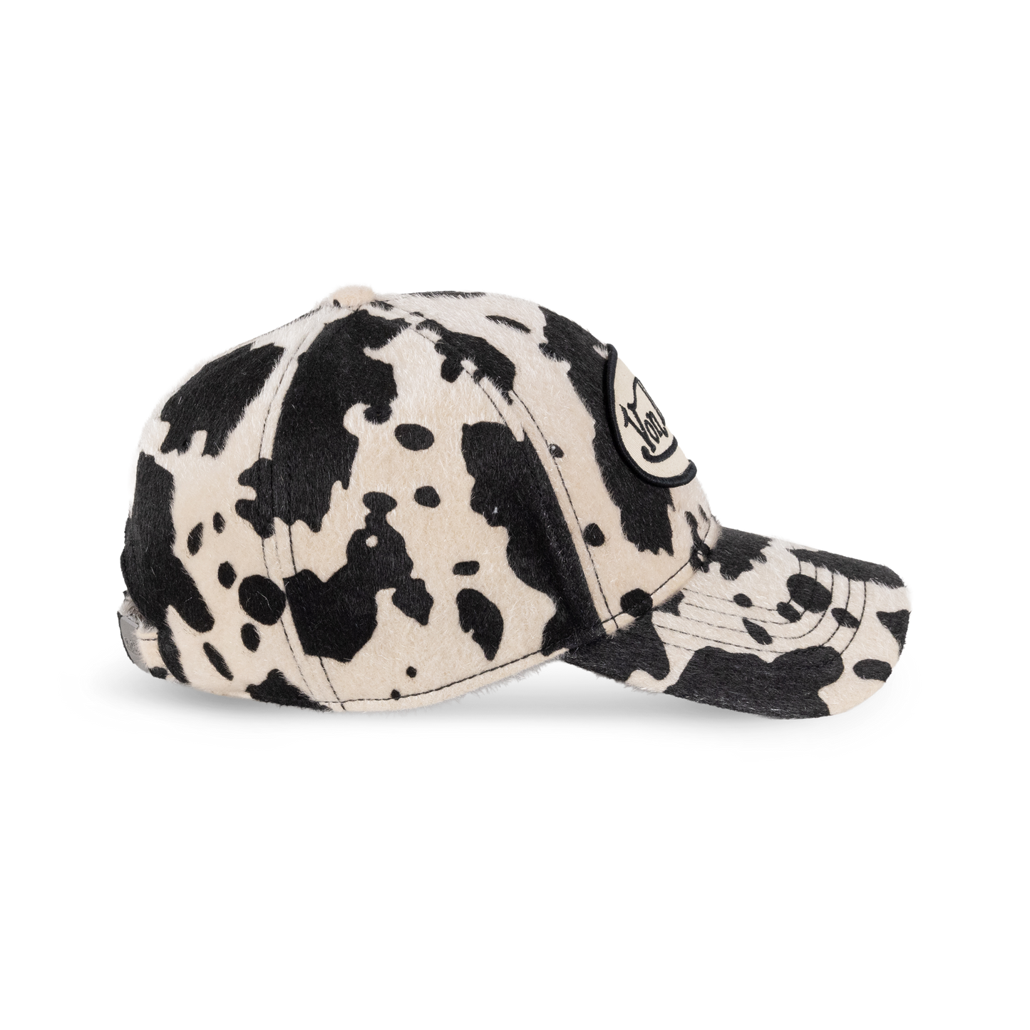 Von Dutch | Animal Skin Dad Cap - Beige / Black