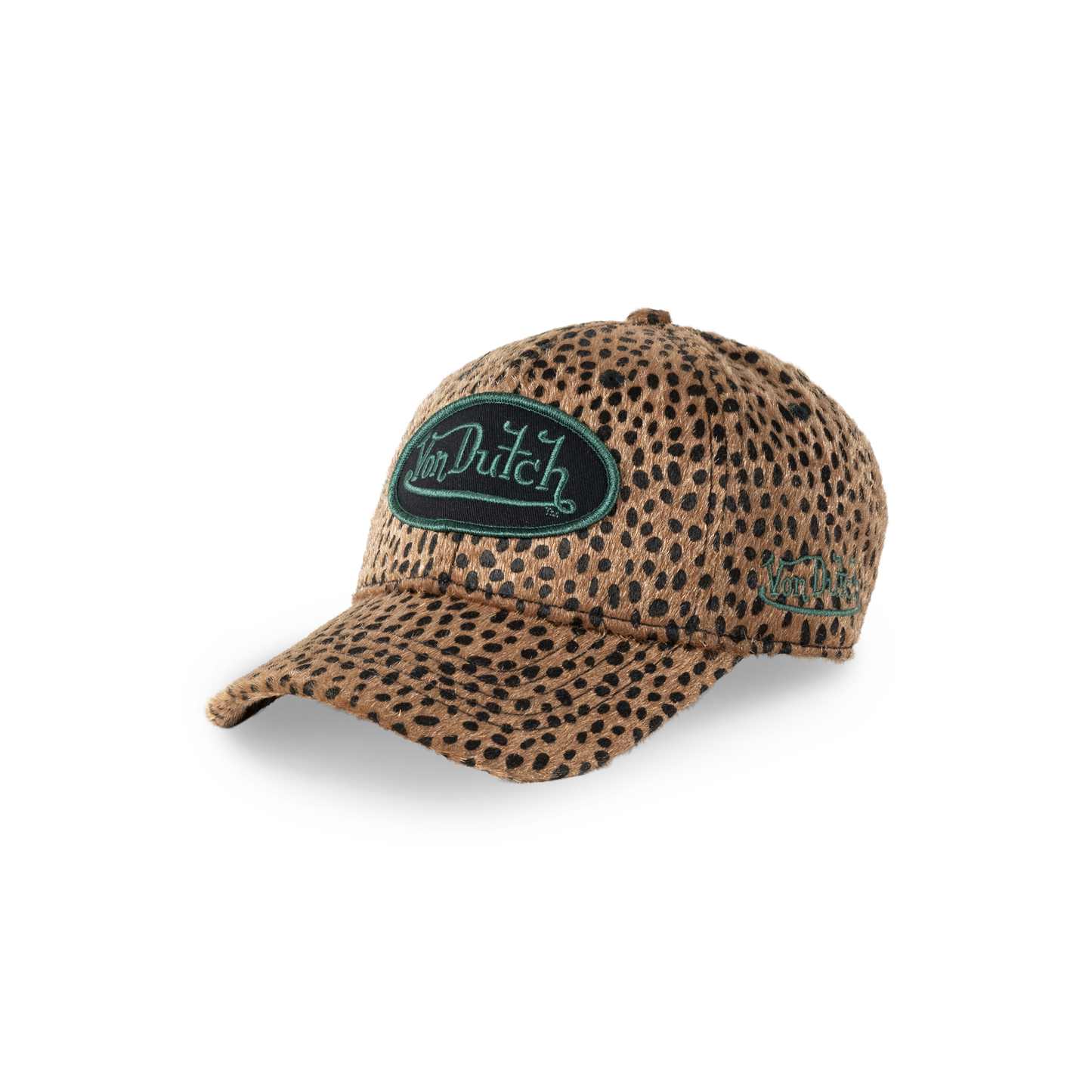 Von Dutch | Animal Skin Dad Cap - Black / Green