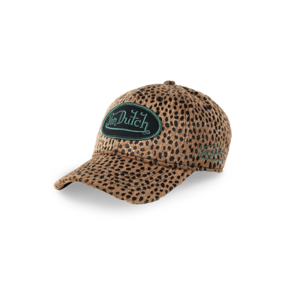 Von Dutch | Animal Skin Dad Cap - Black / Green