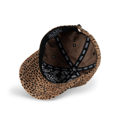 Von Dutch | Animal Skin Dad Cap - Black / Green