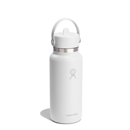 Hydro Flask | 32 Oz Wide Flex Straw Cap - White