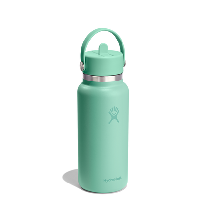 Hydro Flask | 32 Oz Wide Flex Straw Cap - Mermaid Green