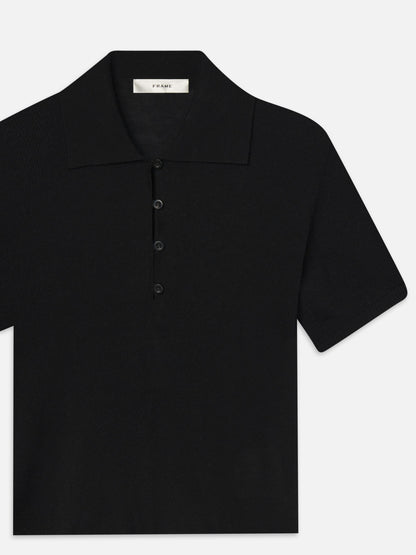 Frame Denim | The Smart Polo - Black