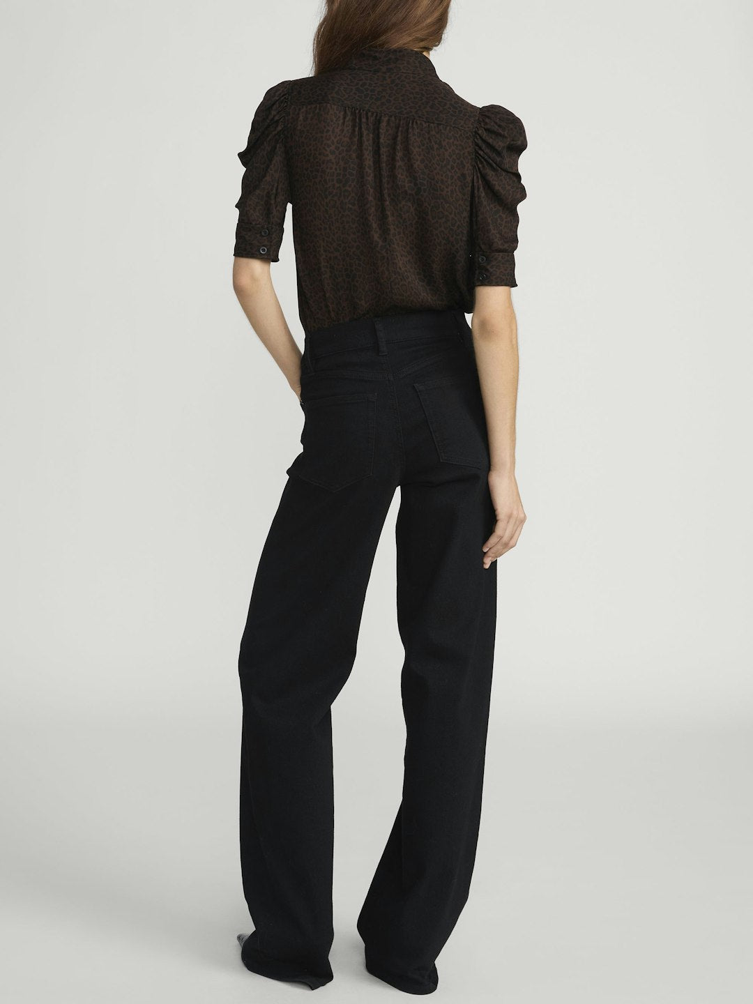 Frame Denim | The Gillian Top - Leopard