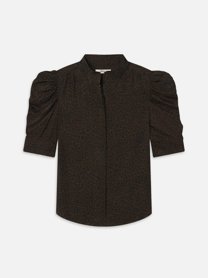 Frame Denim | The Gillian Top - Leopard