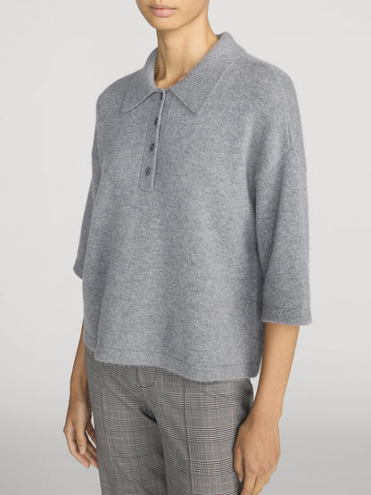 Frame Denim | The Academy Polo - Graphite Grey