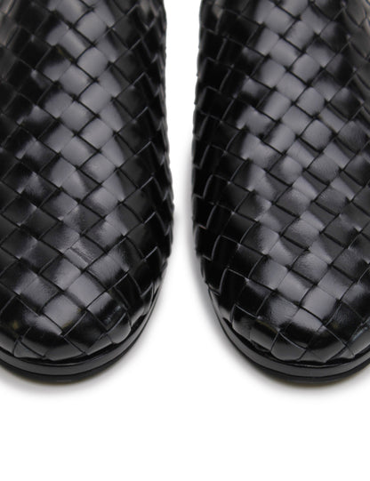 La Tribe | Woven Slip On - Black