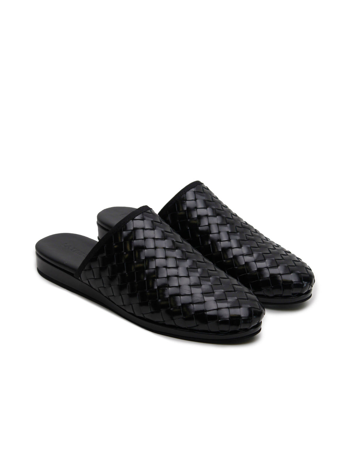 La Tribe | Woven Slip On - Black