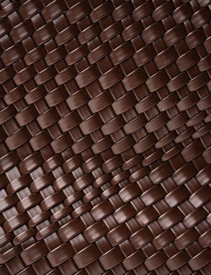 La Tribe | Woven Tote Bag - Brown