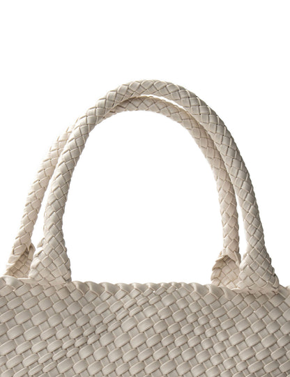 La Tribe | Woven Tote Bag - Cream