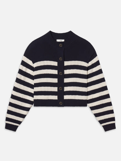 Frame Denim | The Variation Femme Cardi - Navy Multi