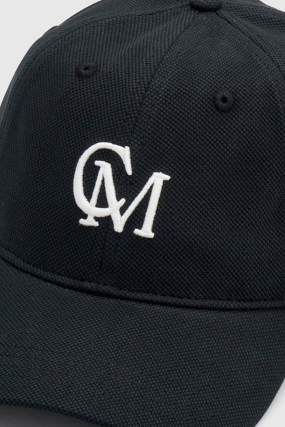 Camilla & Marc | Isolde Embroidered Logo Cap - Black / White