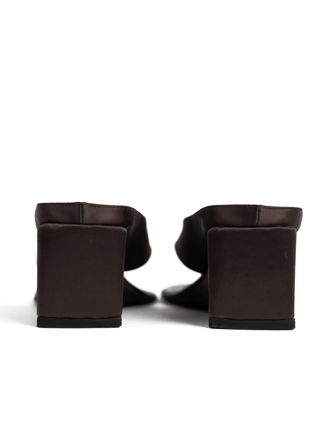 La Tribe | Wedge Thong - Brown Satin