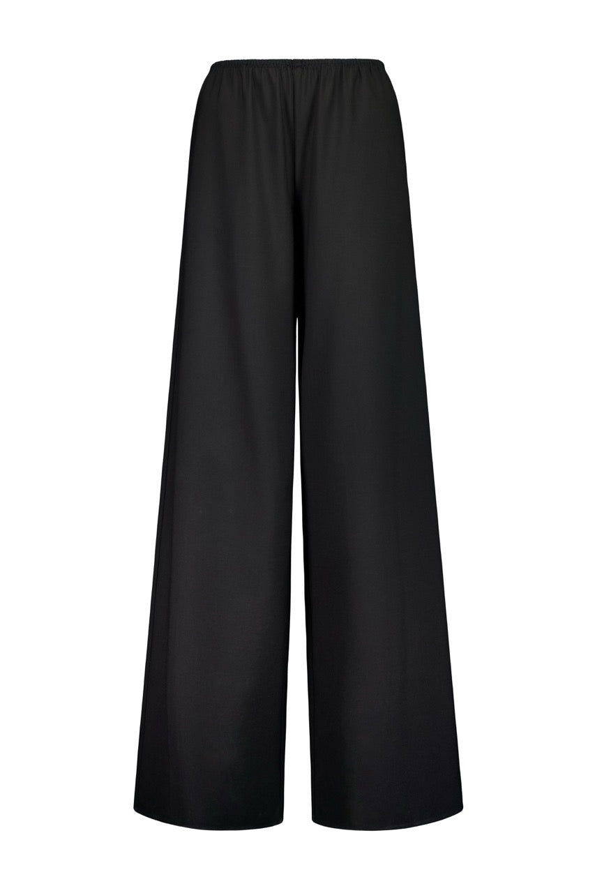 Rebe | Pull On Trouser - Black