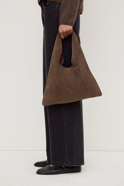 Assembly Label | Willow Suede Hobo Bag - Bark