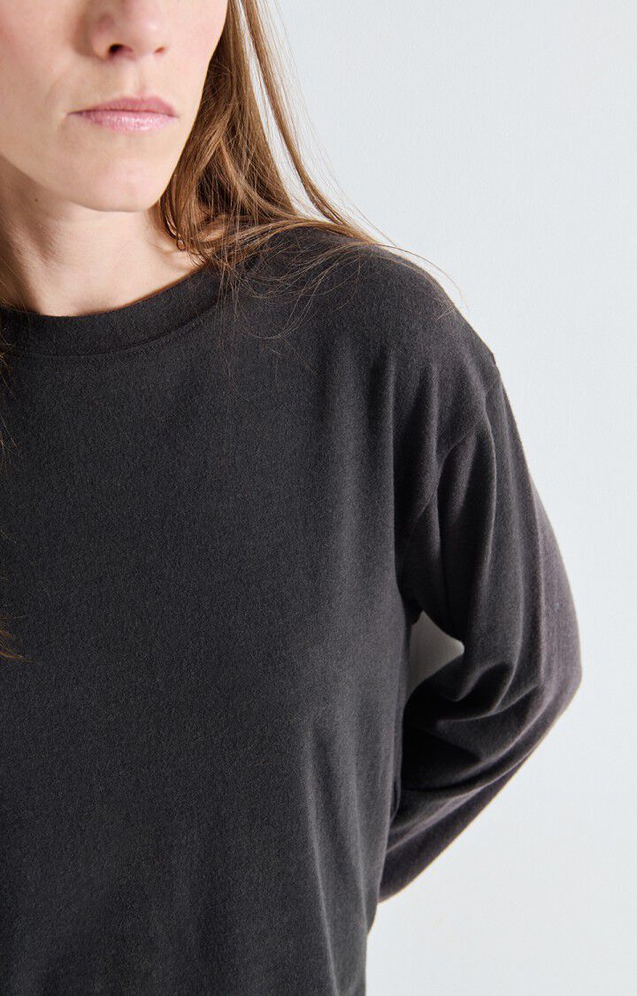 American Vintage | Ypawood 02 Long Sleeve T.Shirt - Carbon Melange