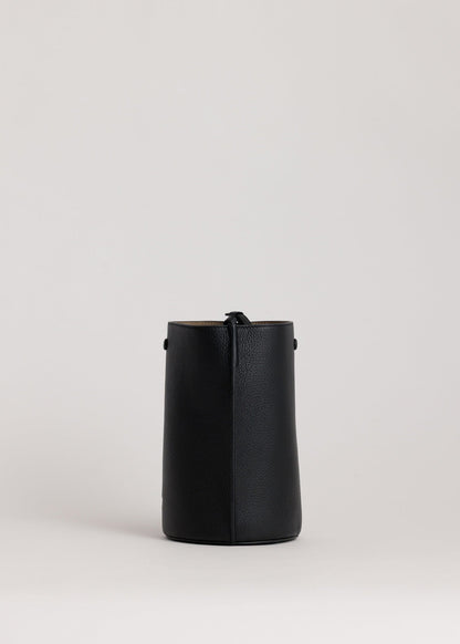Yu Mei | Phoebe Bucket - Black Deer Nappa
