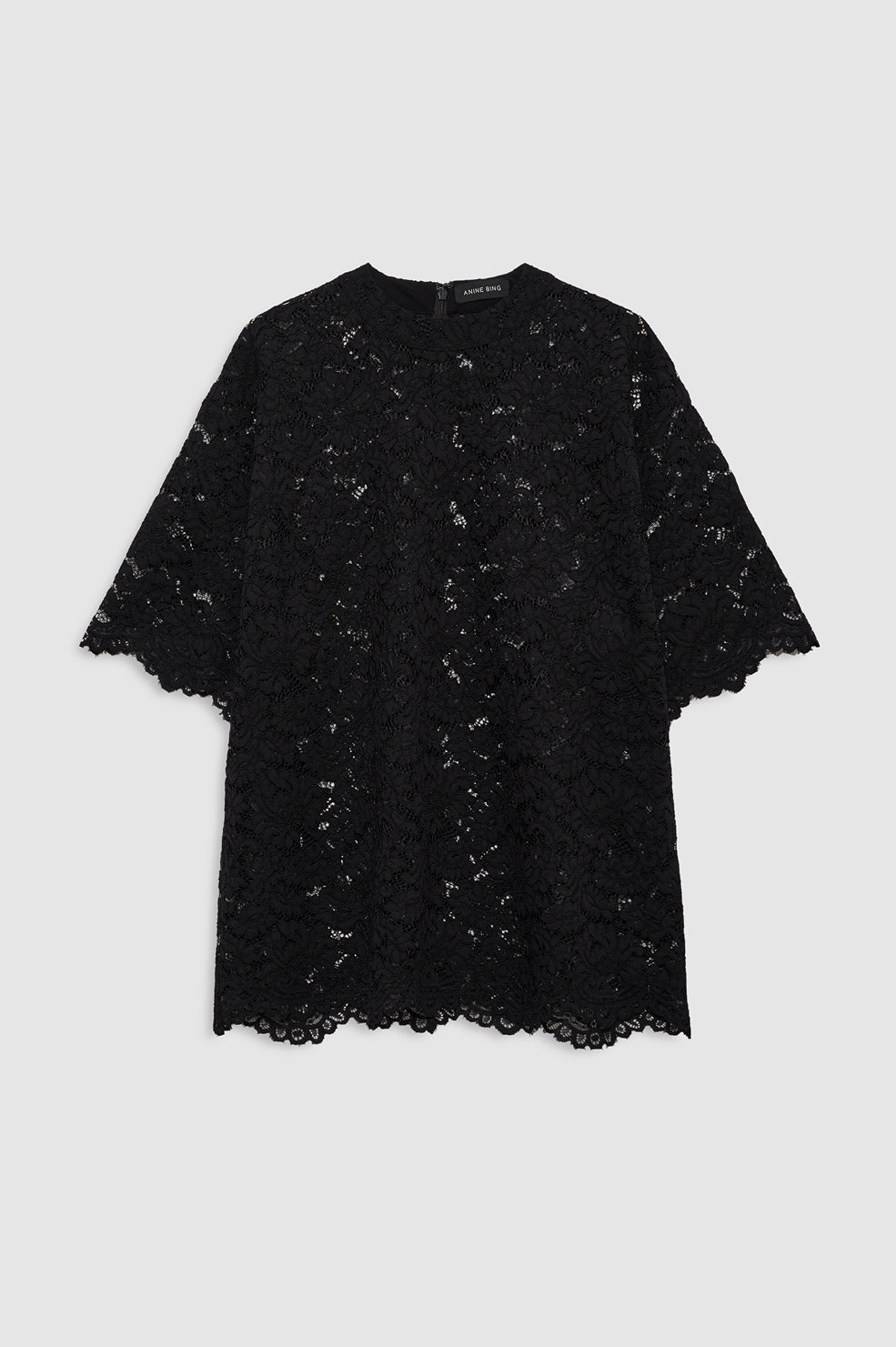 Anine Bing | Zeina Top - Black Lace