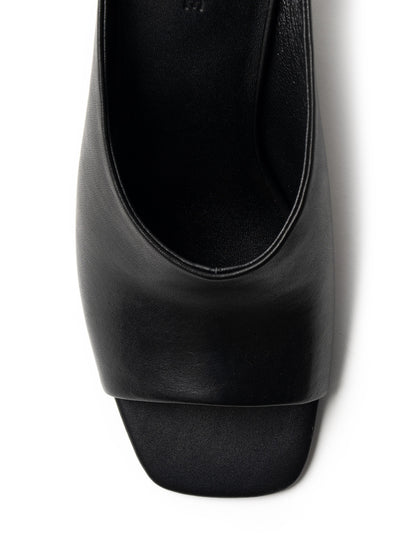 La Tribe | Zoe Open Toe Mule - Black